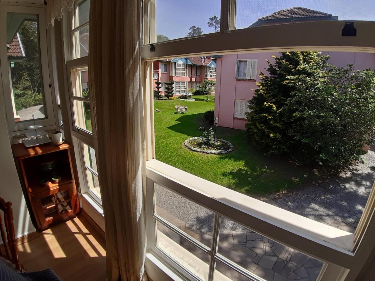 Agradavel Apt 2Quartos Para Familia Prox Ao Lago Negro - 4 Min Do Centro- Com Churrasqueira Gramado Kültér fotó