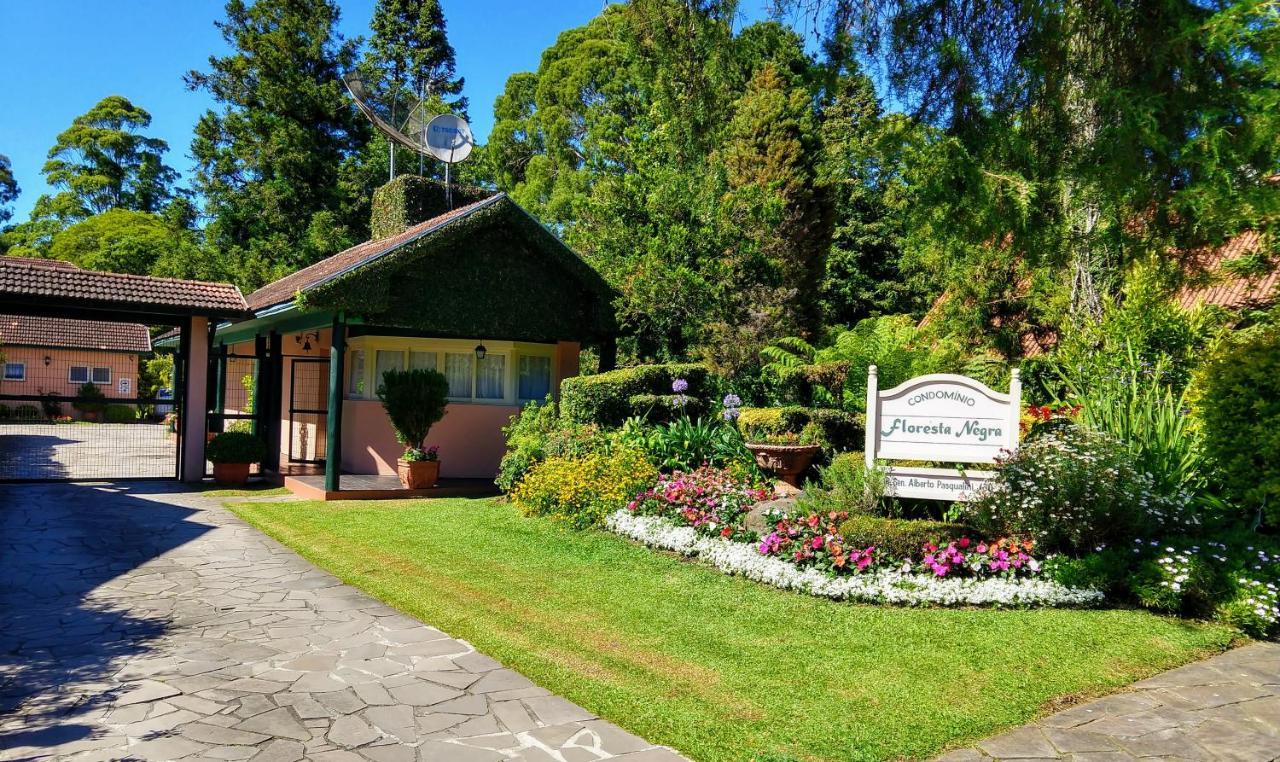 Agradavel Apt 2Quartos Para Familia Prox Ao Lago Negro - 4 Min Do Centro- Com Churrasqueira Gramado Kültér fotó