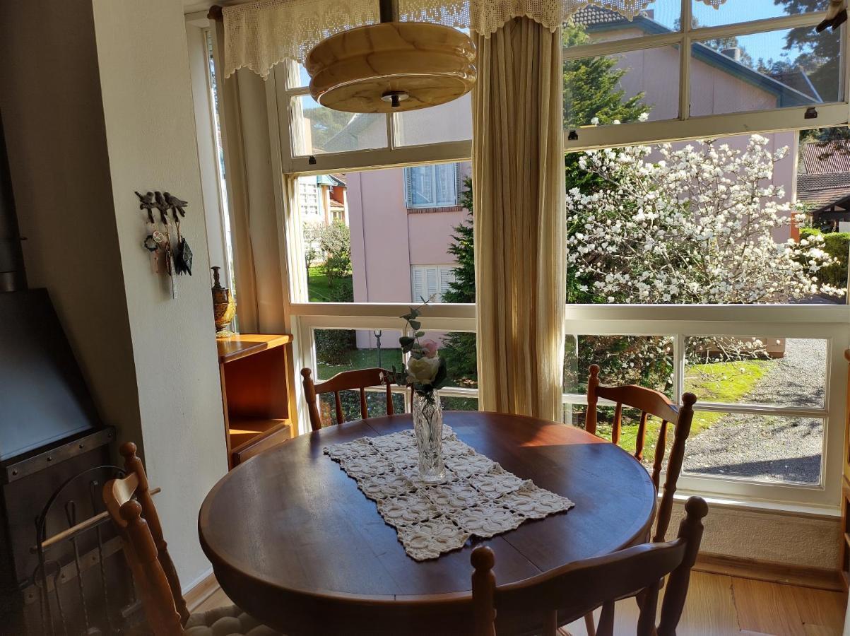 Agradavel Apt 2Quartos Para Familia Prox Ao Lago Negro - 4 Min Do Centro- Com Churrasqueira Gramado Kültér fotó